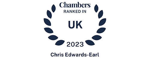 Chris Edwards-Earl - Ranked in Chambers UK 2023