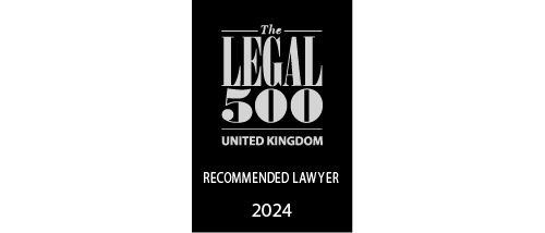 Legal 500 UK 2024 - Recommended Lawyer